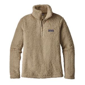 Patagonia Women’s S Los Gatos Quarter-Zip Fleece Pullover El Cap Khaki